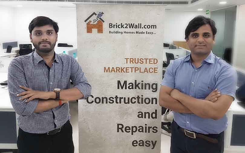 Brick2wall founders Shashank Garg and Nishant Garg