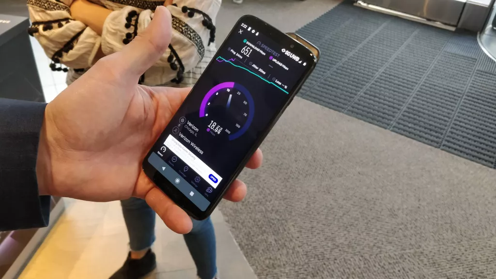 samsung first 5g phone