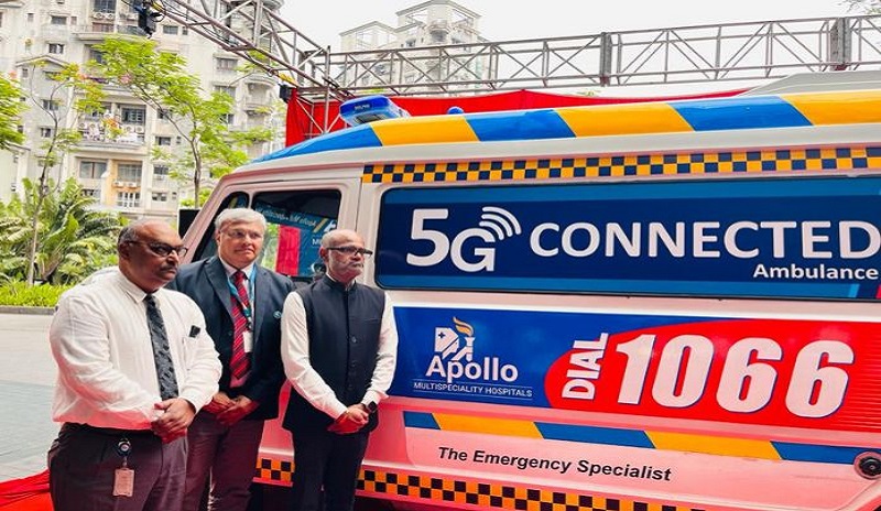 Apollo Multispeciality Hospitals Kolkata launches comprehensive 5G-connected ambulance service