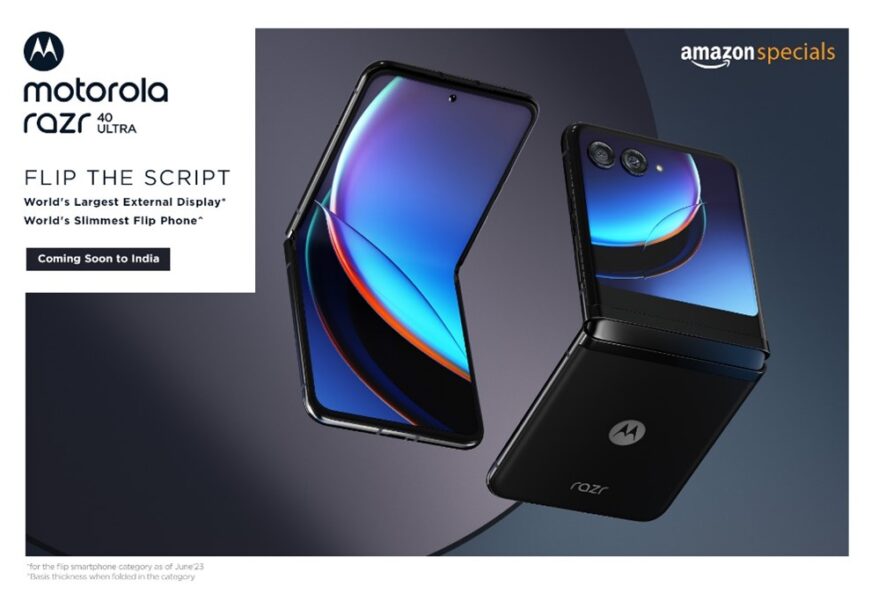 The highly anticipated motorola razr 40 series is launching in India soon, will be available on Amazon.in and other retail outlets