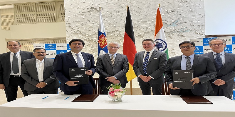 Taking a Big Leap into the Digital Revolution: thyssenkrupp Industries India and Valmet Combine Forces for IIoT 4.0 Industrial Automation Offerings