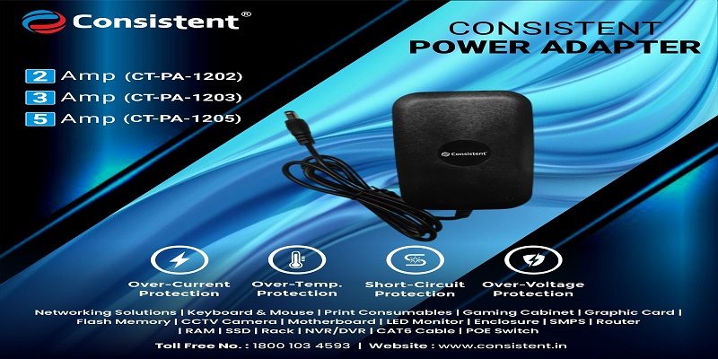 Consistent Launches ‘Made in Bharat’ Universal Adapter Series