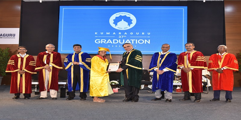 1361 students receive Degrees during the 37th Graduation Ceremony at Kumaraguru College of Technology