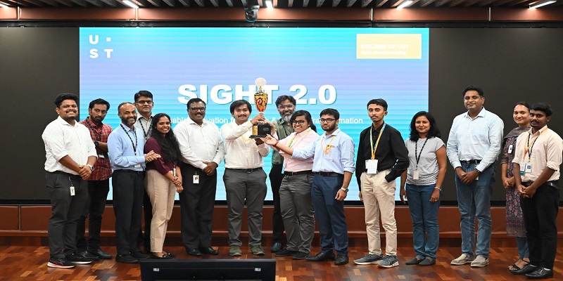 1000 teams from Professional Colleges Across India Vie for Top Honours at UST SIGHT 2.0 Competition
