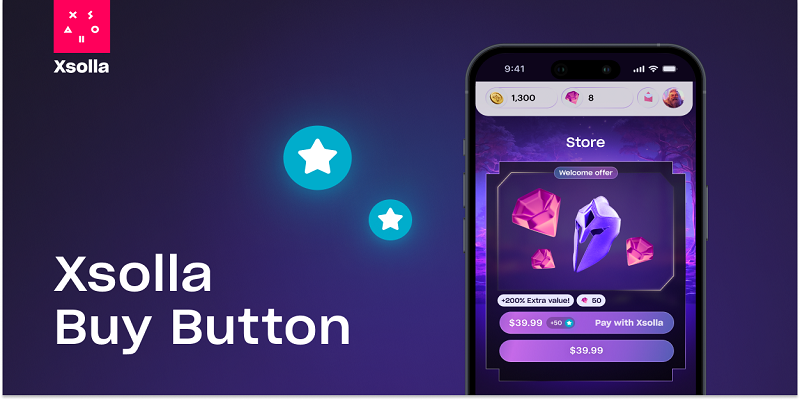 XSOLLA LAUNCHES BUY BUTTON FOR MOBILE GAMES TO HELP DEVELOPERS TAKE BACK CONTROL OF THEIR REVENUE
