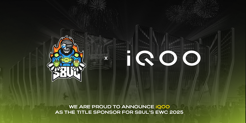 iQOO Becomes Official Title Sponsor for S8UL’s Historic Esports World Cup 2025 campaign