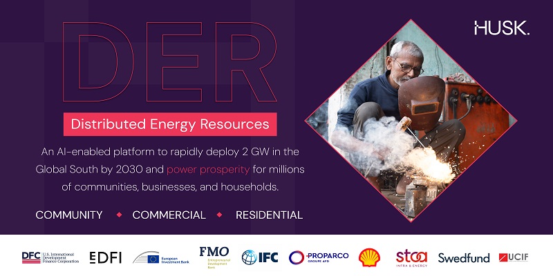 Husk launches AI-enabled distributed energy resources (DER) platform, dedicated to powering prosperity for 30 million in the Global South