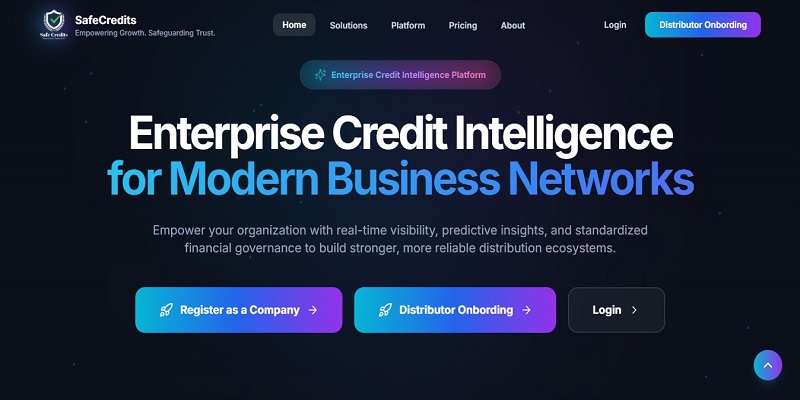 SafeCredits Debuts Unified Corporate Credit Risk and Distributor Monitoring Platform at TiE Sangat 2026