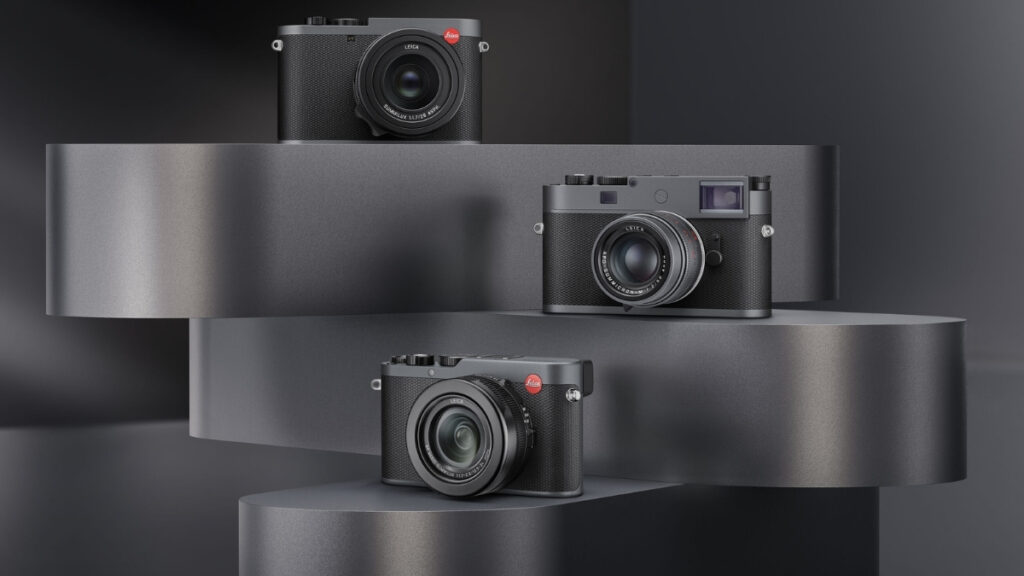 Leica expands camera colour palette with Metal Gray finish added to the lineup