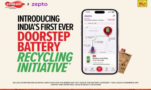 Eveready and Zepto Launch India’s First Quick-Commerce Battery Recycling Initiative