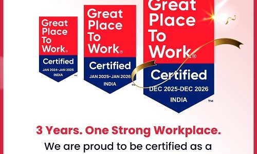 InsuranceDekho Earns Third Consecutive Great Place to Work® Certification, Debuts in Top 3 Insurance Broking and Top 50 BFSI Workplace Rankings for  2026