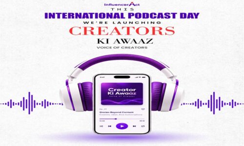 InfluencerAct Launches ‘Voice Of Creator’ Podcast