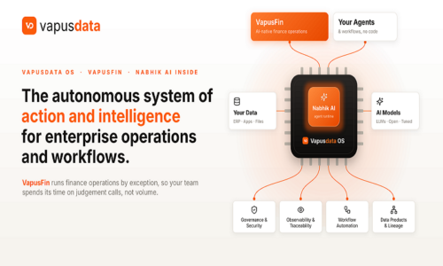 VapusData Introduces VapusData OS for Governed, AI-Native Enterprise Workflows
